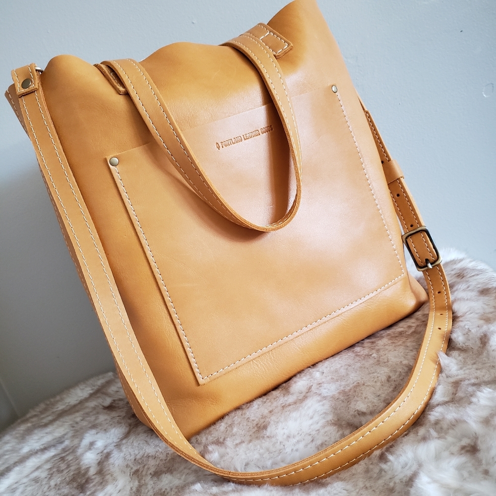 New Portland Leather Goods Crossbody Tote
